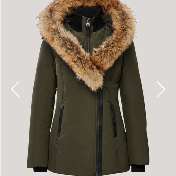 *SOLD* MACKAGE Adali Jacket in Army Green - Picture 2 of 9